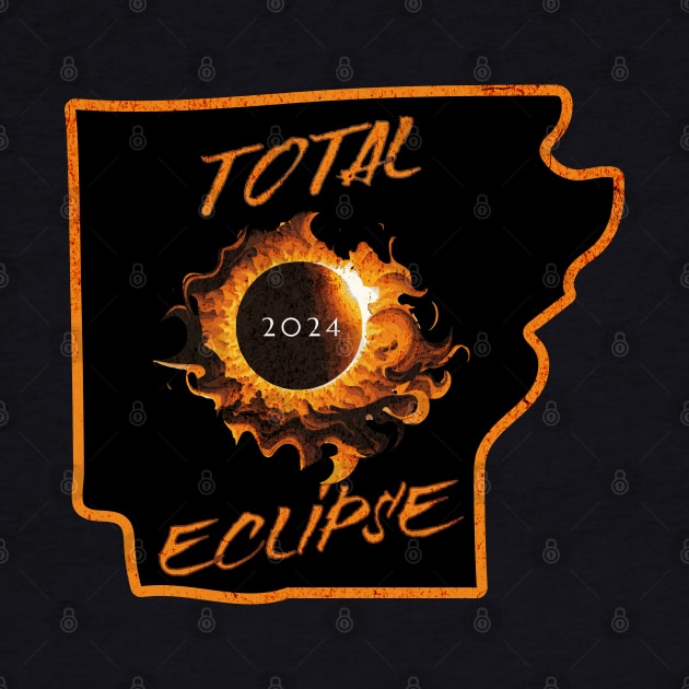 Total Eclipse 2024 Arkansas by 5 Points Designs